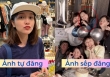 'Kiếp nạn' của Hải Tú: Ảnh tự đăng thì xinh, cứ chụp hình tập thể với công ty là 'xu'
