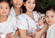 Khánh Thi khoe nhan sắc rạng rỡ bên chồng con, tiết lộ có những lúc mệt mỏi phải gồng mình