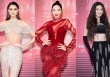 Thảm đỏ Bán kết Miss Grand International: Thùy Tiên 'nổi bần bật' trong sắc đỏ, Thiên Ân gây chú ý vì mái tóc xù