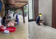 Bi hài chuyện vượt khó giữa mưa lũ ở Huế: Nấu mì ở sảnh chung cư, muốn hái rau vườn phải biết lặn