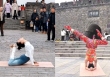 Xôn xao vụ nữ blogger Trung Quốc mặc đồ bó sát tập yoga tại di tích lịch sử, dân mạng: 'Động tác đẹp đến mấy cũng thành sai!' 