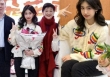 Con gái 'ông trùm showbiz Hoa ngữ' Phùng Tiểu Cương gây sốt với nhan sắc xinh đẹp khi xuất hiện bên bố mẹ
