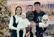 Duy Mạnh khoe ảnh gia đình dịp sinh nhật vợ, nhan sắc ái nữ cựu chủ tịch Sài Gòn FC thăng hạng rõ rệt 