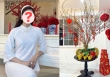Nàng hậu phu nhân hào môn khoe trang trí đón Tết ở Mỹ: Biệt thự 'triệu đô' phủ sắc đỏ, 1 chi tiết gây chú ý