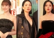 'Chị đẹp' Lệ Quyên gợi cảm cạnh tình trẻ, đọ sắc Uyển Ân - Hari Won trên thảm đỏ phim 'Mai'