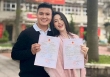 Hot: Quang Hải và Chu Thanh Huyền khoe giấy đăng kí kết hôn, chính thức trở thành vợ chồng hợp pháp