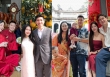 Mùng 1 của hội WAG nổi tiếng ăn tết nhà chồng: Chu Thanh Huyền xách túi hàng hiệu, Hải My dịu dàng, Quỳnh Anh bị 'dìm dáng'