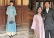 Mẹ vợ trẻ đẹp cùng Văn Hậu và Hải My du xuân, nhan sắc còn thu hút hơn con gái là Top 10 Hoa hậu Việt Nam