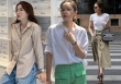 Học Kỳ Duyên cách phối đồ sành điệu với 3 kiểu áo phổ biến nhất mùa xuân và hè