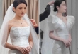 Loạt váy cưới 'thị phi' của Chu Thanh Huyền: Hết bị so sánh với Nhật Lê và Doãn Hải My lại vướng vào nhận xét cồng kềnh
