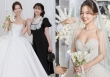 Lễ cưới của diễn viên Vbiz và chồng doanh nhân: Cô dâu diện váy 200 triệu khoe nhan sắc mỹ miều, dàn sao đổ bộ chúc mừng 