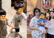 Lộ ảnh hiếm hoi của nhóc tỳ nhà Công Phượng - Viên Minh khi cùng chàng cầu thủ về hội quân với đội tuyển Việt Nam 
