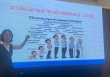 Bóng hồng ngôn ngữ học ở Khoa Trị liệu Ngôn ngữ Bệnh viện Nhi Trung ương