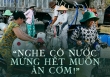 Kênh cạn khô, người miền Tây đội nắng trông ngóng từng can nước sạch: “Mọi người từ xa mang nước đến cho, quý lắm!”