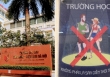 Xôn xao chiếc poster tại ĐH Sân khấu Điện ảnh Hà Nội với nội dung gây tranh cãi: 'Trường học không phải sàn diễn thời trang'