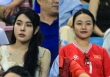 Bạn gái tin đồn của Vũ Văn Thanh cùng vợ Phạm Xuân Mạnh chiếm spotlight trên khán đài Mỹ Đình, cổ vũ ĐT Việt Nam gặp Philippines