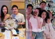 Đỗ Mỹ Linh xinh đẹp cùng chồng  'trốn con' hẹn hò ở nước ngoài