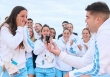 VĐV cầu hôn bạn gái 8 năm tại làng Olympic Paris 2024 khiến tất cả ngưỡng mộ vì lãng mạn: Khi đi thi đấu khi về có em