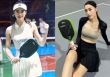 Mỹ nhân 'nóng cùng World Cup' đọ sắc với hoa khôi bóng chuyền ở sân Pickleball: Visual phát sáng, đẹp gì mà đẹp thế!
