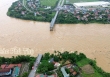 Hiện trường từ trên cao vụ sập cầu Phong Châu khiến hàng chục người và phương tiện rơi xuống sông