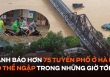 Cảnh báo hơn 75 tuyến phố ở Hà Nội có thể ngập trong những giờ tới