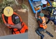 Một vận động viên không màng hiểm nguy xông vào dòng lũ cứu người, dân tình cảm thán: Người hùng!