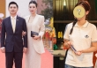 Hình ảnh khác lạ của hoa hậu Đỗ Mỹ Linh khi xuất hiệc cùng đội bóng của chồng chủ tịch, tết tóc dịu dàng, mặc đồ đơn giản
