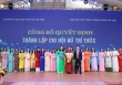 Lễ công bố quyết định thành lập và ra mắt Chi hội Nữ trí thức Đại học Thủ đô Hà Nội