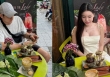 Hà Nội trở lạnh, Đặng Văn Lâm cùng Yến Xuân đi ăn cốm, uống cà phê, nhan sắc nàng WAG khi mang bầu gây chú ý
