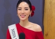 Kỳ Duyên trong ngày nhập cuộc Miss Universe 2024: Giao lưu bằng tiếng Anh với truyền thông, diện mạo có còn đơ như ảnh profile?