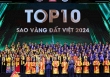 Tôn vinh top 10 thương hiệu Sao Vàng đất Việt 2024