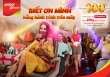 Vui mùa lễ hội, vi vu khắp chốn với tuần lễ ưu đãi lớn nhất năm từ Vietjet