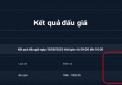 Phiên đấu giá biển số xe ô tô đầu tiên: Biển ngũ quý 5 đã có chủ với giá trúng gần 2,7 tỷ đồng 