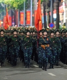 Hơn 16.300 quân nhân và hàng trăm khí tài tham gia tổng hợp luyện diễu binh lần hai
