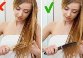 7 sai lầm khi chải tóc có thể làm hỏng mái tóc của bạn