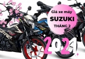 Giá xe máy Suzuki tháng 2/2021: GSX-R150 được hỗ trợ phí trước bạ