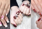 Những mẫu nail cực đẹp, không đụng hàng cho chị em đón Tết 2021