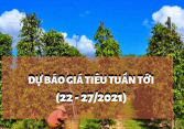 Giá tiêu đạt 55.000 đồng/kg trong tuần tới?