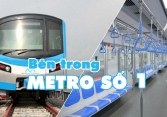 Có gì bên trong đoàn tàu metro số 1 của TPHCM?