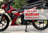 Giá xe máy Suzuki tháng 3/2021: Raider FI giữ giá 48,9 triệu đồng