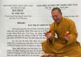 'Nhà sư' ăn thịt chó ở Củ Chi là sư giả