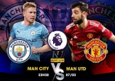 Lịch thi đấu bóng đá hôm nay 7/3: Manchester City - Manchester United