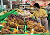 Thị trường thực phẩm 25/3: Khoai lang được mùa, được giá