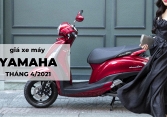 Giá xe máy Yamaha tháng 4/2021: Tay ga Grande và Janus giảm giá
