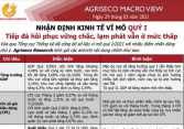 Agriseco: Vĩ mô quý I/2021 - Tiếp đà hồi phục vững chắc, lạm phát vẫn ở mức thấp