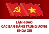 Lãnh đạo các ban Đảng Trung ương khóa XIII