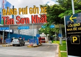 Phí gửi xe tại Sân bay Tân Sơn Nhất bao nhiêu?