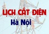 Lịch cắt điện Hà Nội từ ngày 18/4 - 24/4/2021