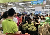 Thị trường thực phẩm 20/4: giá sầu riêng giảm mạnh từ 10.000-30.000 đồng/kg