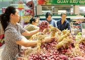 Thị trường thực phẩm ngày 22/4: Hành tím rớt giá thê thảm